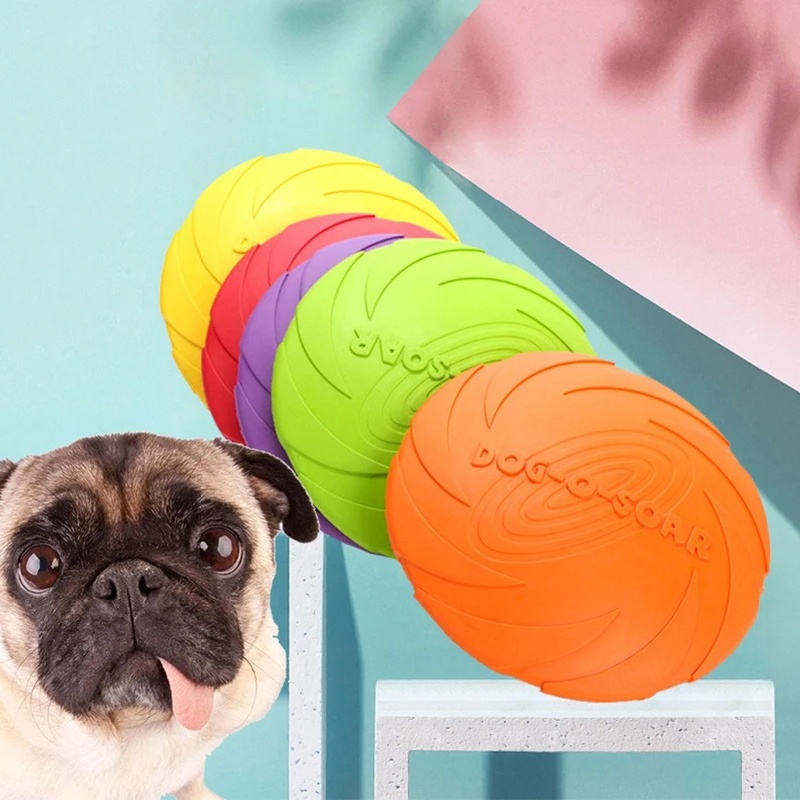 Flying Disc Dog Training Toy - Hond Vliegende Schijf Speelgoed Siliconen Materiaal