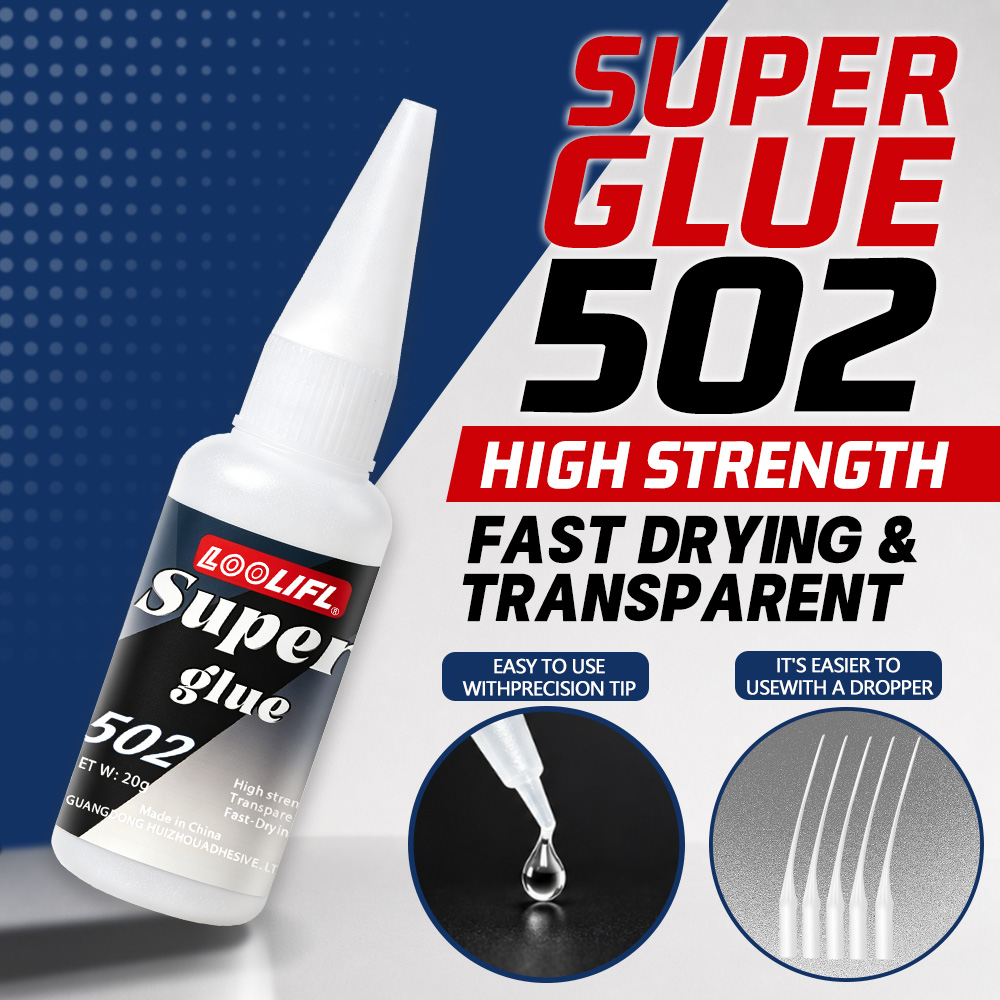 Aquarium - Loolifl-502-20Ml Instant transparante cyanoacrylaatlijm met gemiddelde