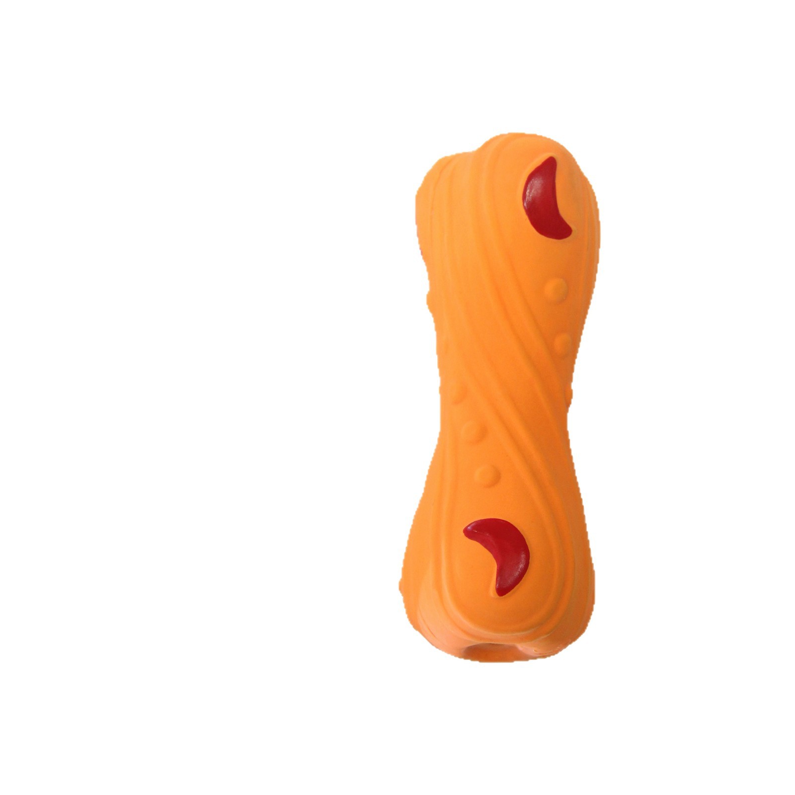 Teeth Cleaning Dog Chew Bone - Moon Latex Bone Honden Tandenreinigingsspeeltje Veilig