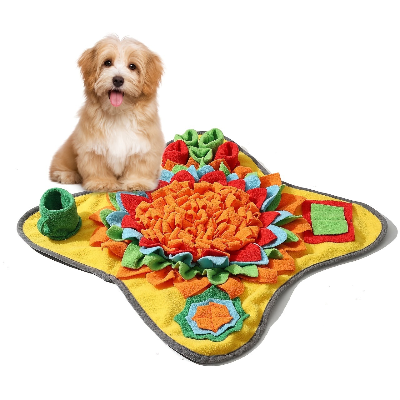 Snuffle Mat For Dogs - Goede huisdier-snuffelmat voor honden, interactieve voerpuzzel