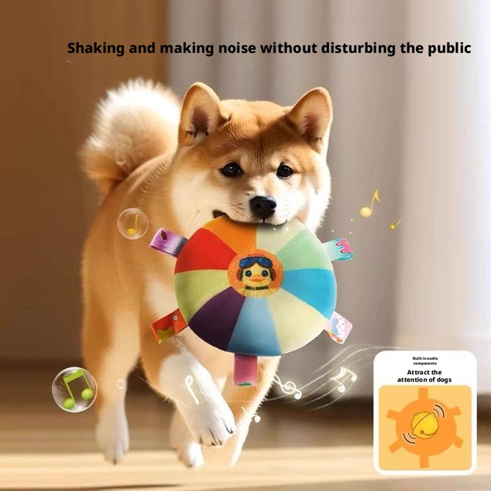 Grappige regenboog pluche vlie - Flying Disc Dog Training Toy recensie en prijs