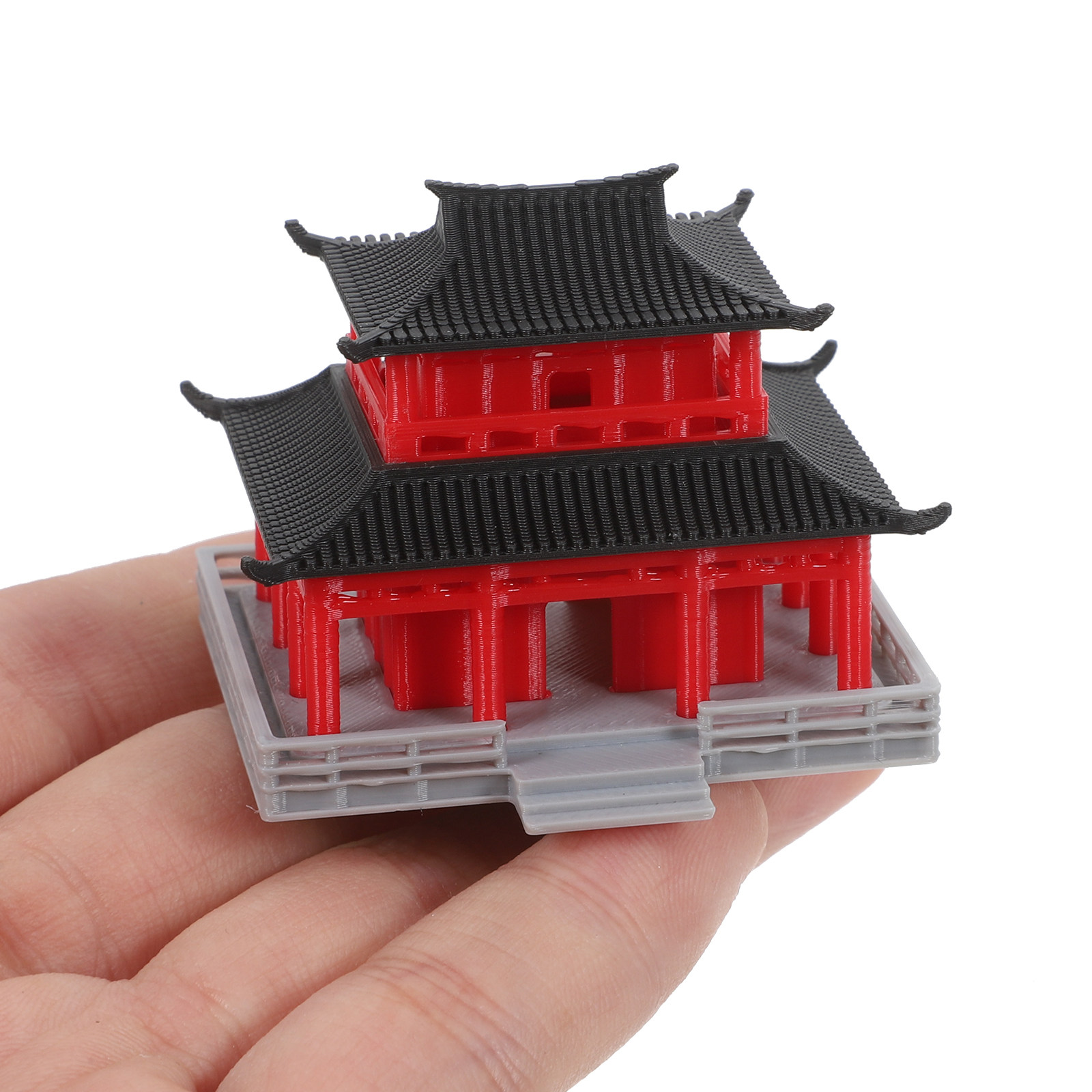 Zwart Rood Oud Chinees Paviljo - Aquarium recensie en prijs