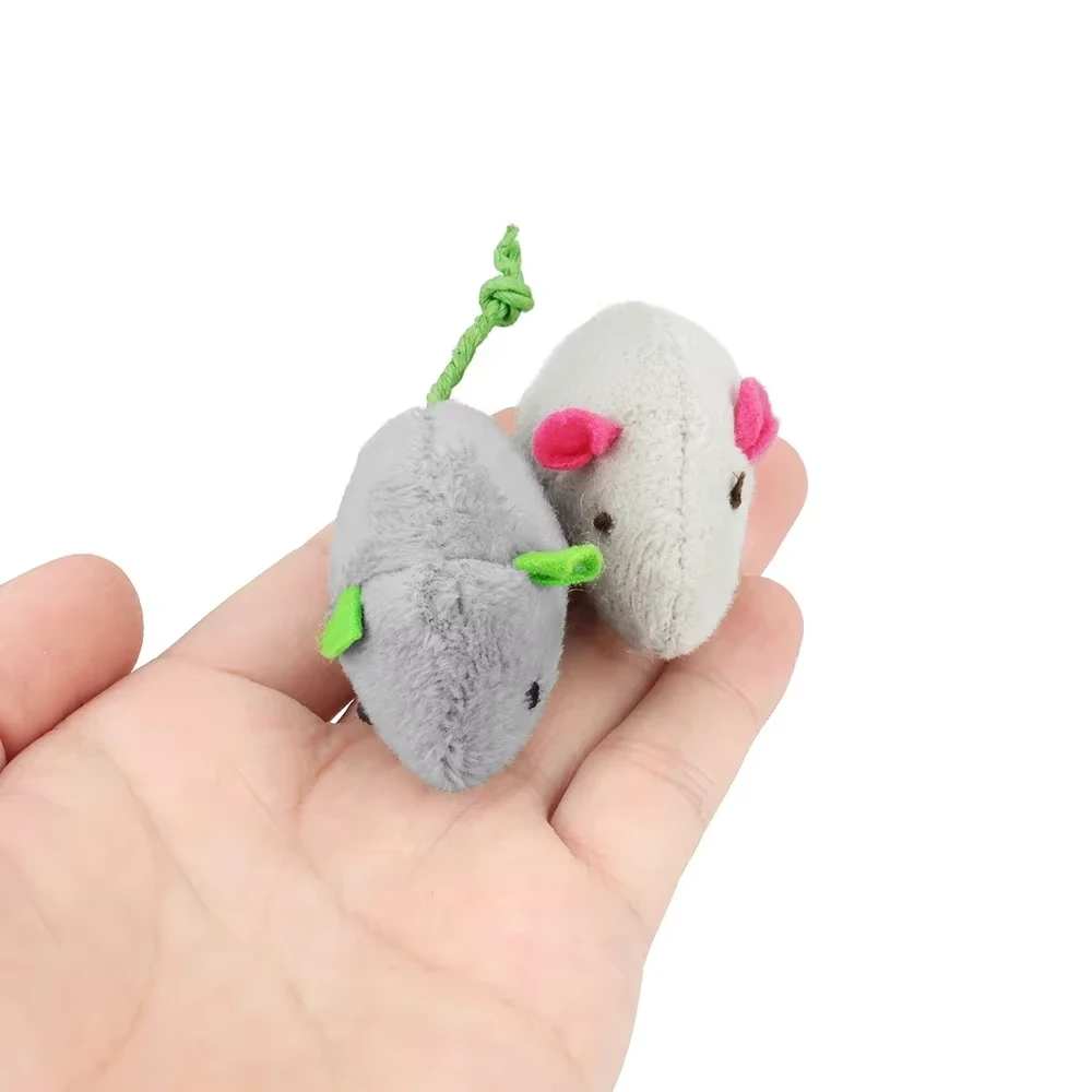 5 stuks rammelaar-kattenspeelt - Catnip Interactive Plush Mouse recensie en prijs