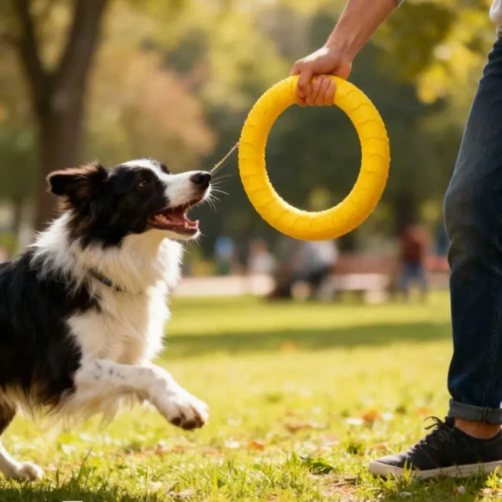 Hondenvliegende schijf, vliege - Flying Disc Dog Training Toy recensie en prijs