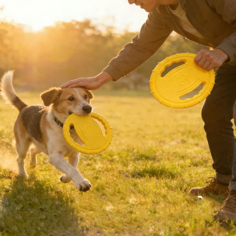EVA Flying Disc Hondentraining - Flying Disc Dog Training Toy recensie en prijs