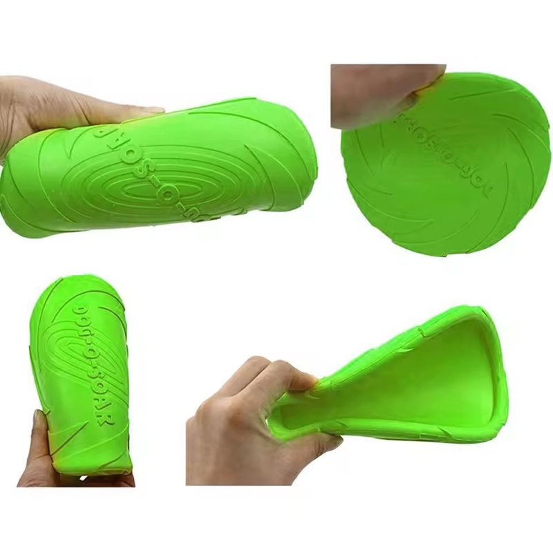 Duurzame siliconen hondenvlieg - Flying Disc Dog Training Toy recensie en prijs
