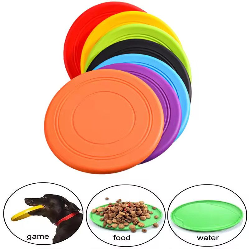 Duurzame zachte hondenfrisbee, - Flying Disc Dog Training Toy recensie en prijs