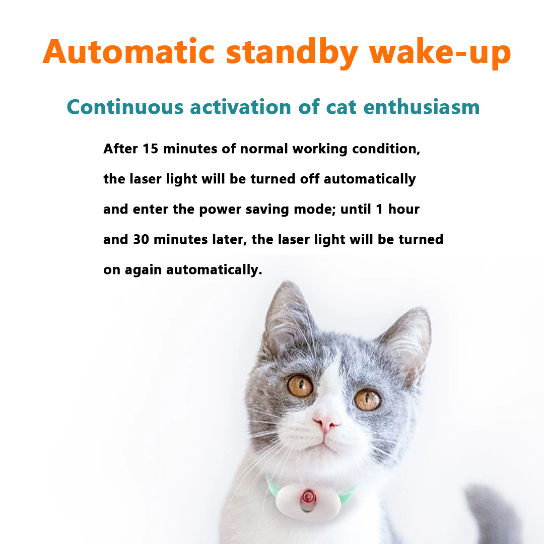 Laserpointerhalsband voor katt - Laser Pointer Cat Toy Automatic recensie en prijs
