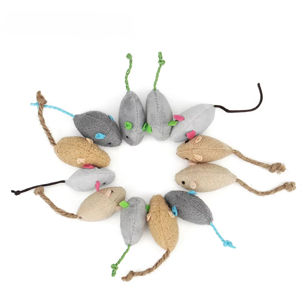 5 stuks rammelaar kattenmuizen - Catnip Interactive Plush Mouse recensie en prijs