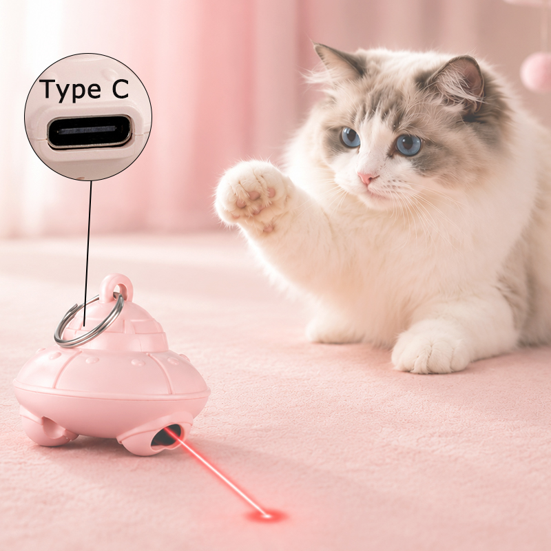 USB-oplaadbare elektrische kat - Laser Pointer Cat Toy Automatic recensie en prijs